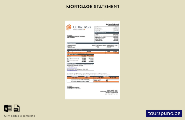listo para imprimir Declaración de hipoteca de North Macedonia Capital Bank AD S